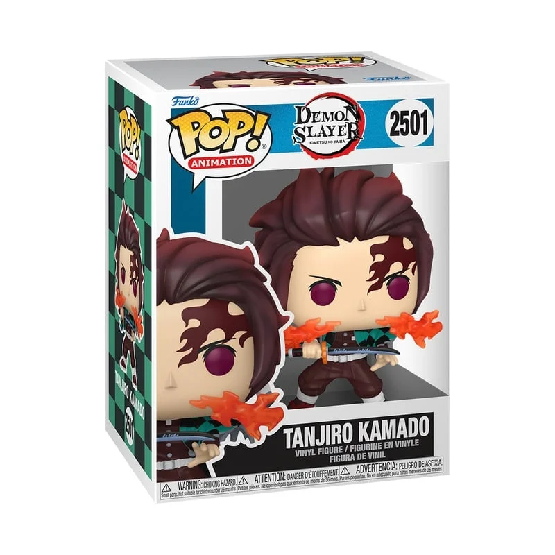 Demon Slayer: Kimetsu no Yaiba - The Movie POP! Animation Vinyl Figure Tanjiro 9 cm
